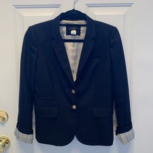 Navy JCrew Schoolboy Blazer